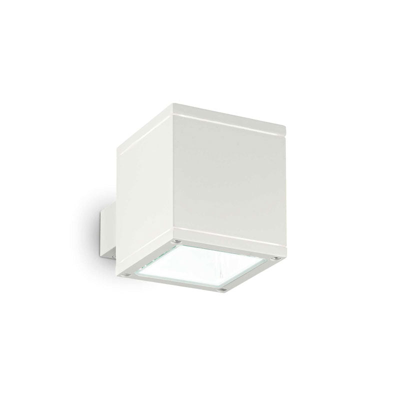Applique per esterno ip44 giardino balcone veranda g9 tondo o quadrato