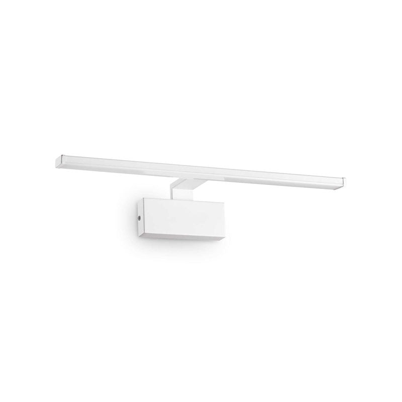 Applique da specchio o da bagno metallo cromo bianco ottone satinato