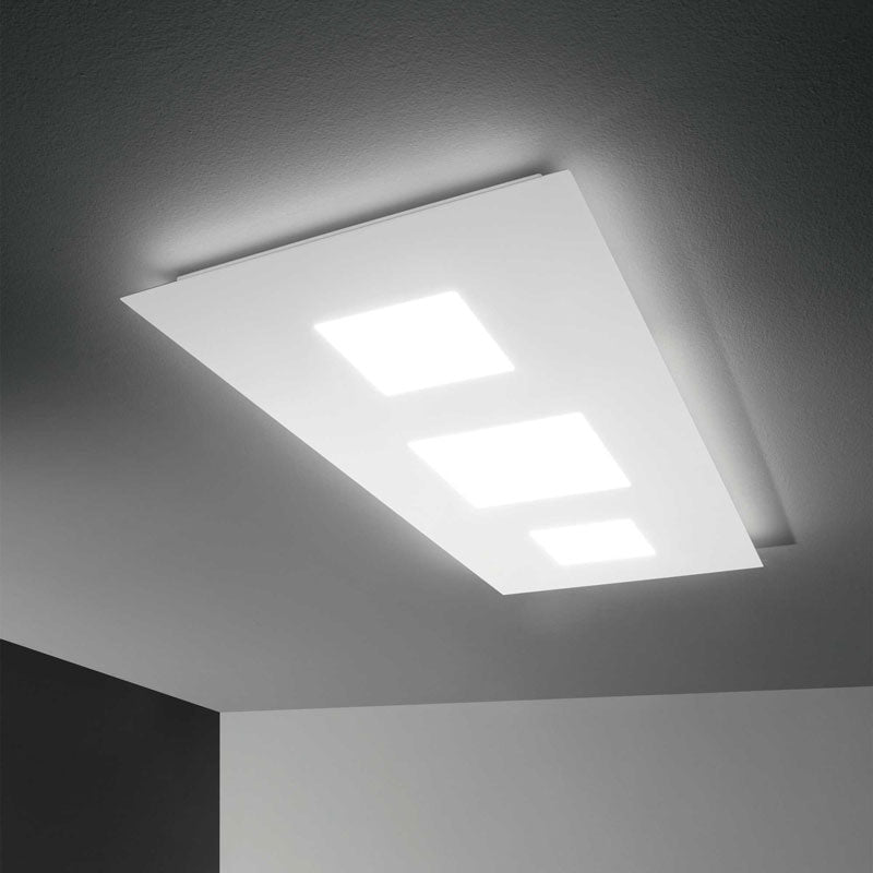 Moderne rechteckige LED-Deckenleuchte mit 3000 K