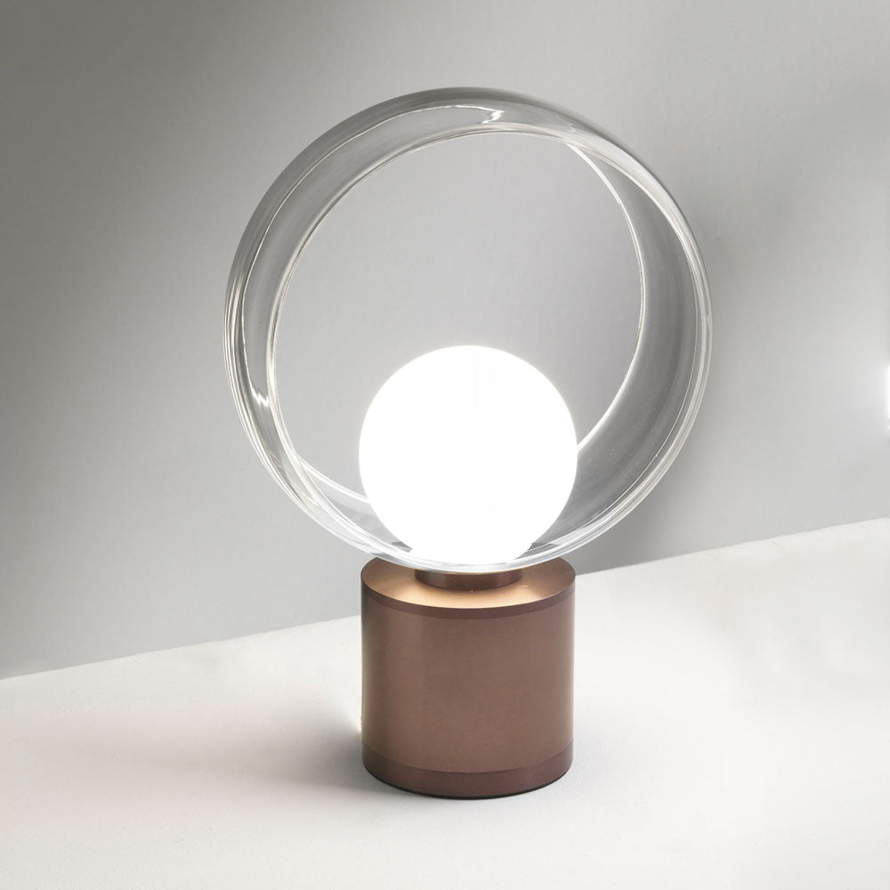 Lampada da comodino led di design moderno h26cm