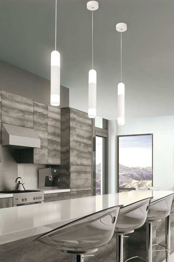 Lampadario da cucina moderno led 3000k in metallo sospensione