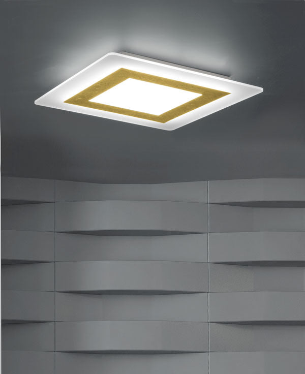 Moderne LED-Deckenleuchte aus Metall-Methacrylat-Deckenleuchte