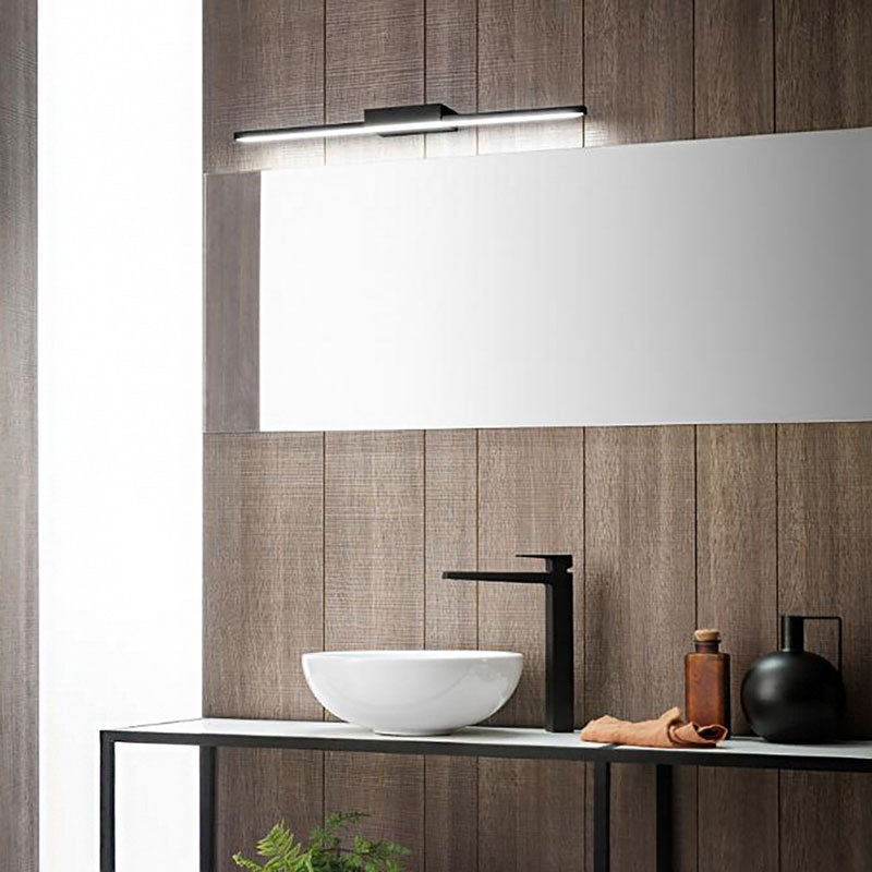 Applique da specchio o da bagno moderno 68cm bianco o nero 3000k – Luminar