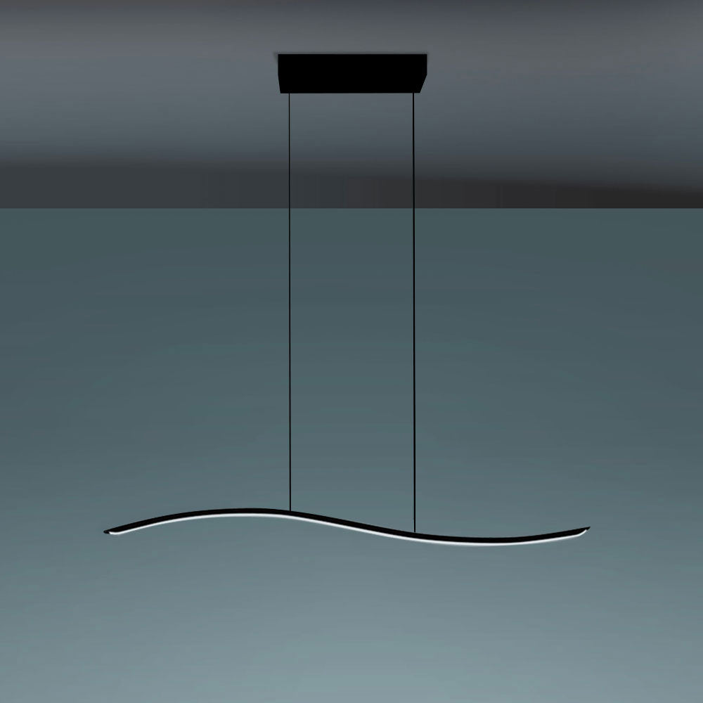 Lampadario cucina moderna led design nero o bianco