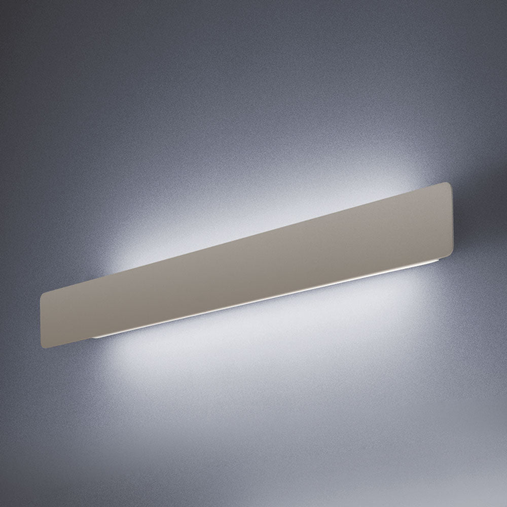 Applique led 24w 3000k lampada moderna rettangolare