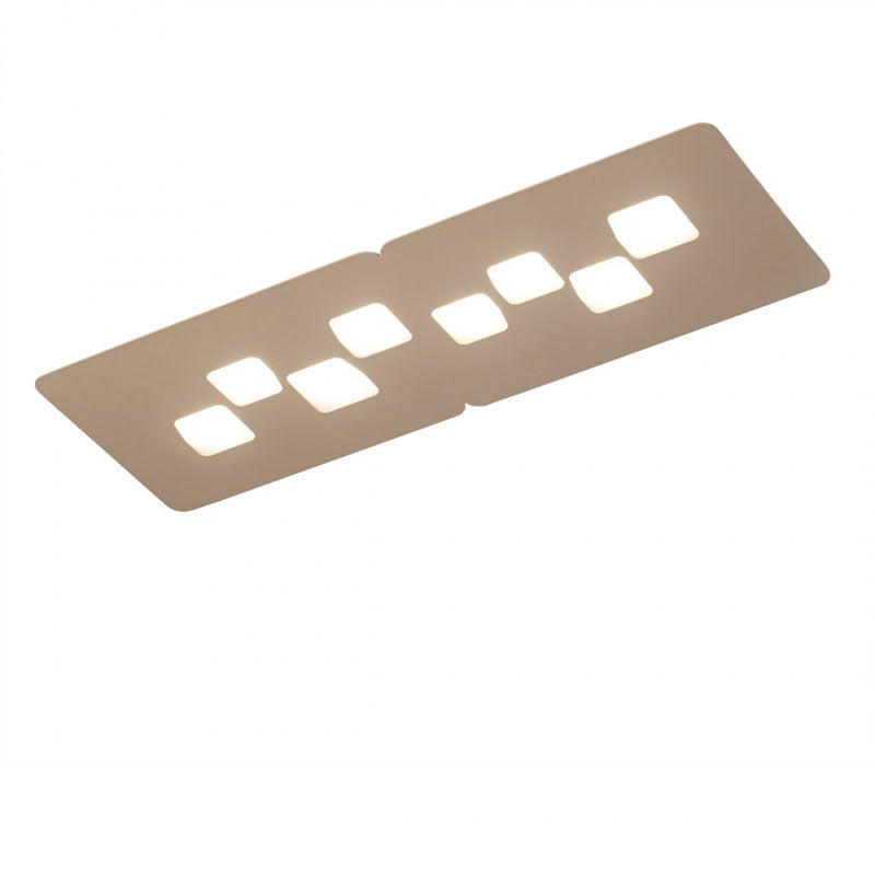 Plafoniera Isotta GEA LED - Plafoniera Moderna Bianco/Tortora Per Interni - Foto 9